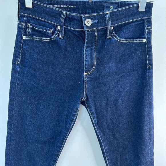 AG  Adriano Goldschmied The Farrah High Rise Skinny Ankle Jeans - Picture 5 of 14